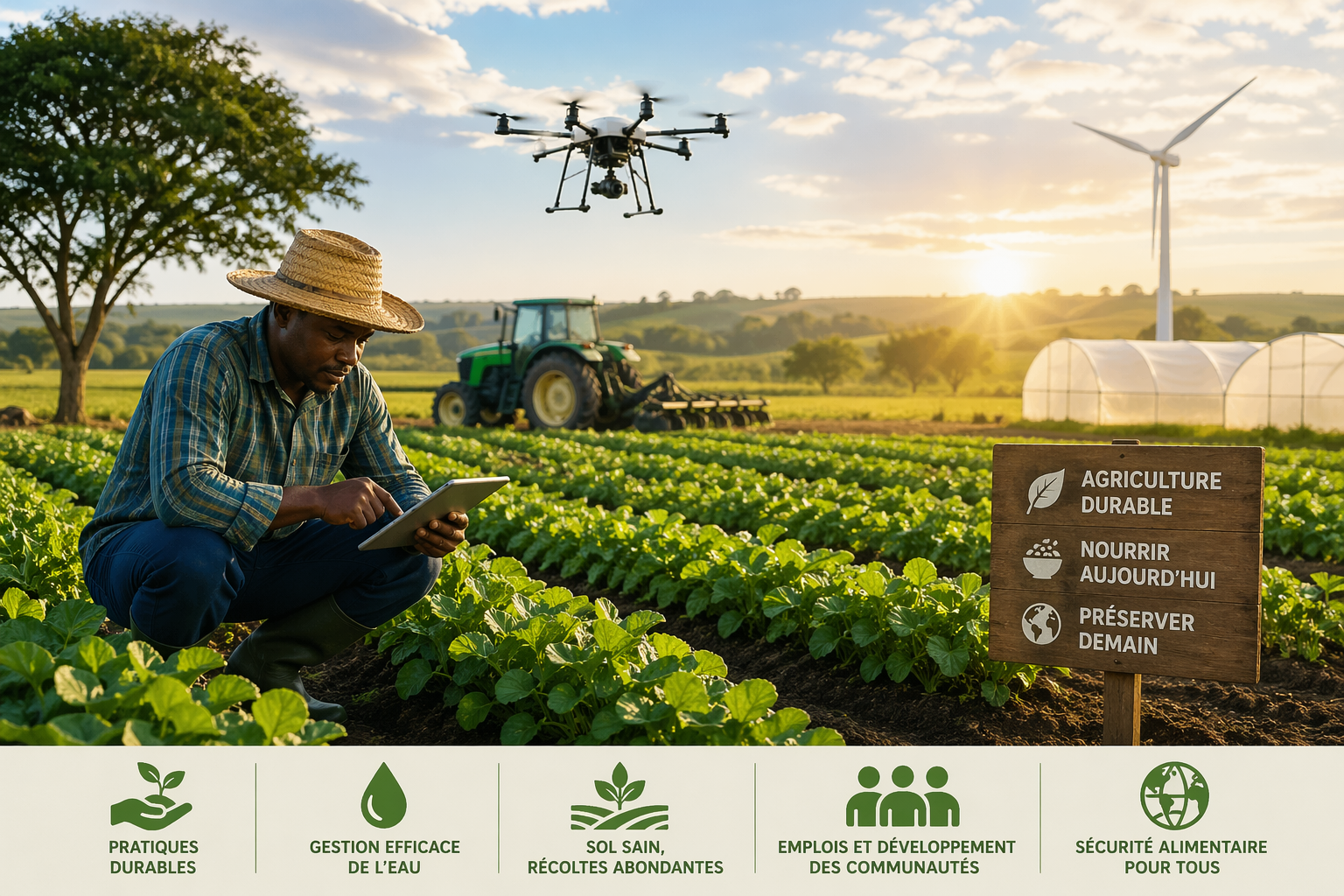 L’agriculture, pilier du développement durable et de la sécurité alimentaire
